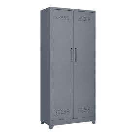 Metal Lockers, Cleaning Tool Cabinets With Locking Doors, Large Lockers For Kitchens, Pantry, Offices, Shops