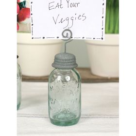 Mason Jar Place Card Holder - Min of 4