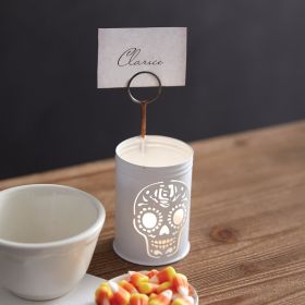 Sugar Skull Luminary Place Card Holder - Min of 4