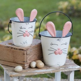 Set of Two Bunny Buckets - Min of 4