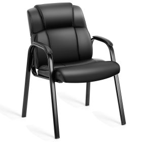 PU Leather Meeting Room Reception Chair (Option: 1p)